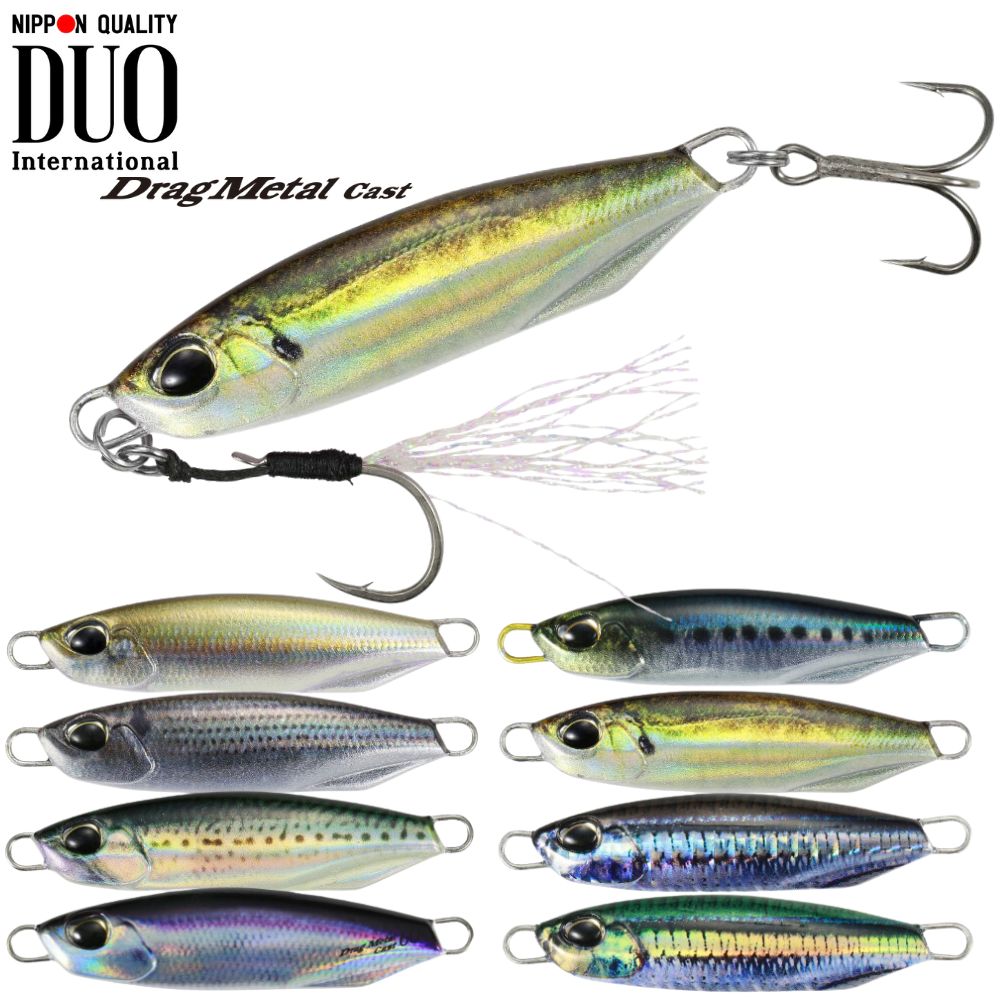 DUO International Shore Jigging Lure DRAG METAL CAST Live 20g