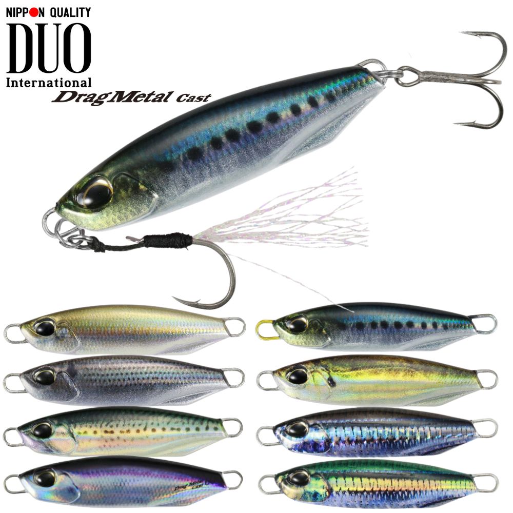 DUO International Shore Jigging Lure DRAG METAL CAST Live 40g