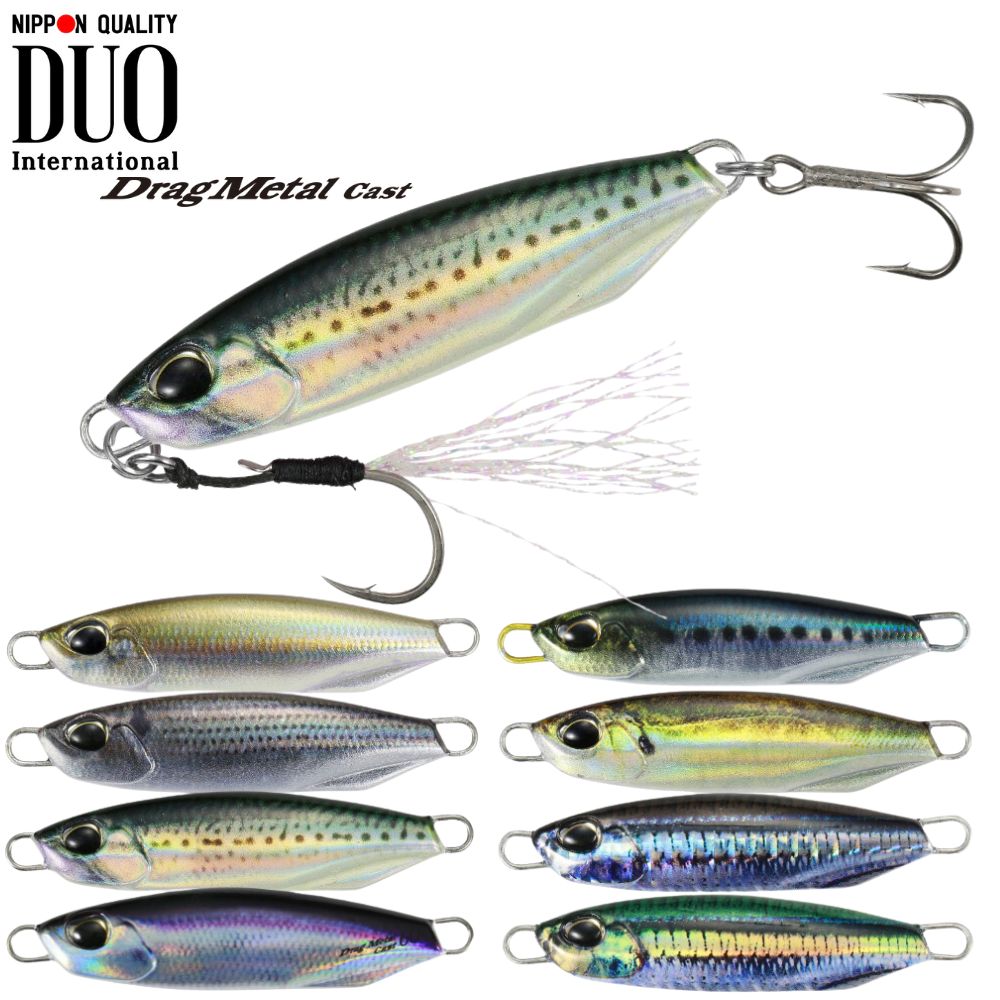 DUO International Shore Jigging Lure DRAG METAL CAST Live 30g