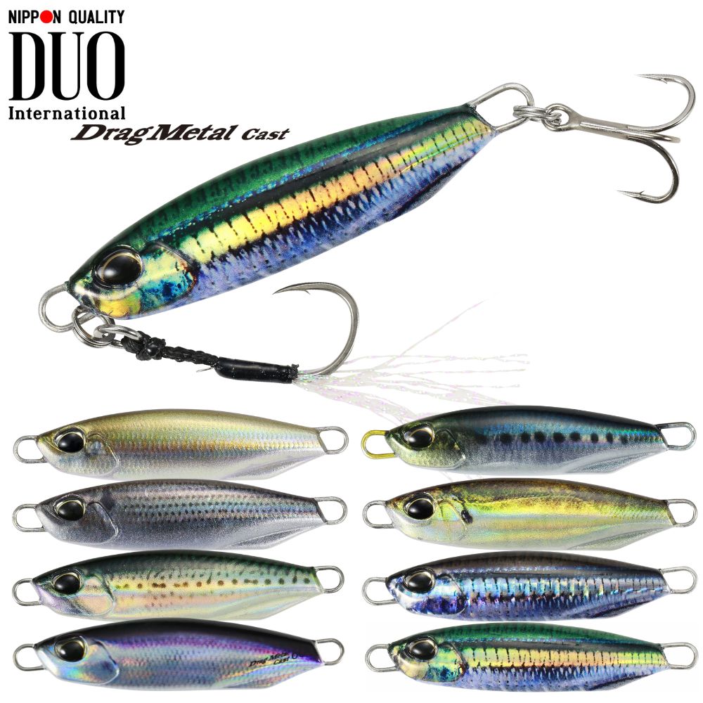 DUO International Shore Jigging Lure DRAG METAL CAST Live 60g