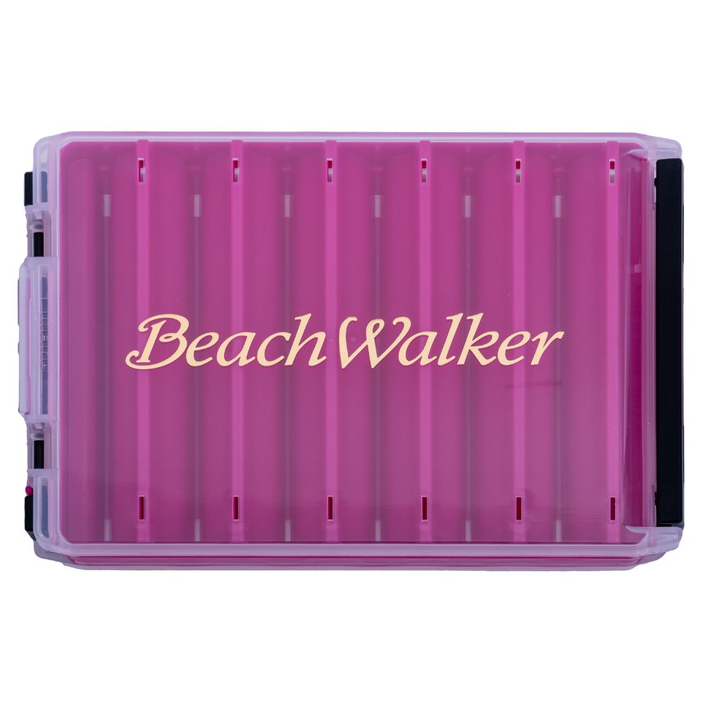 DUO Fishing Lure Box Reversible Lure Case BEACH WALKER 120  Pink/Transparent/Gold Logo