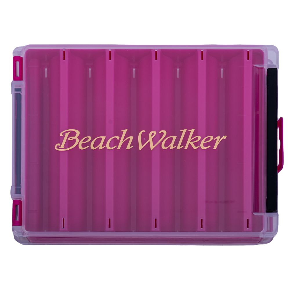 DUO Fishing Lure Box Reversible Lure Case BEACH WALKER 140 Pink/Transparent/Gold Logo