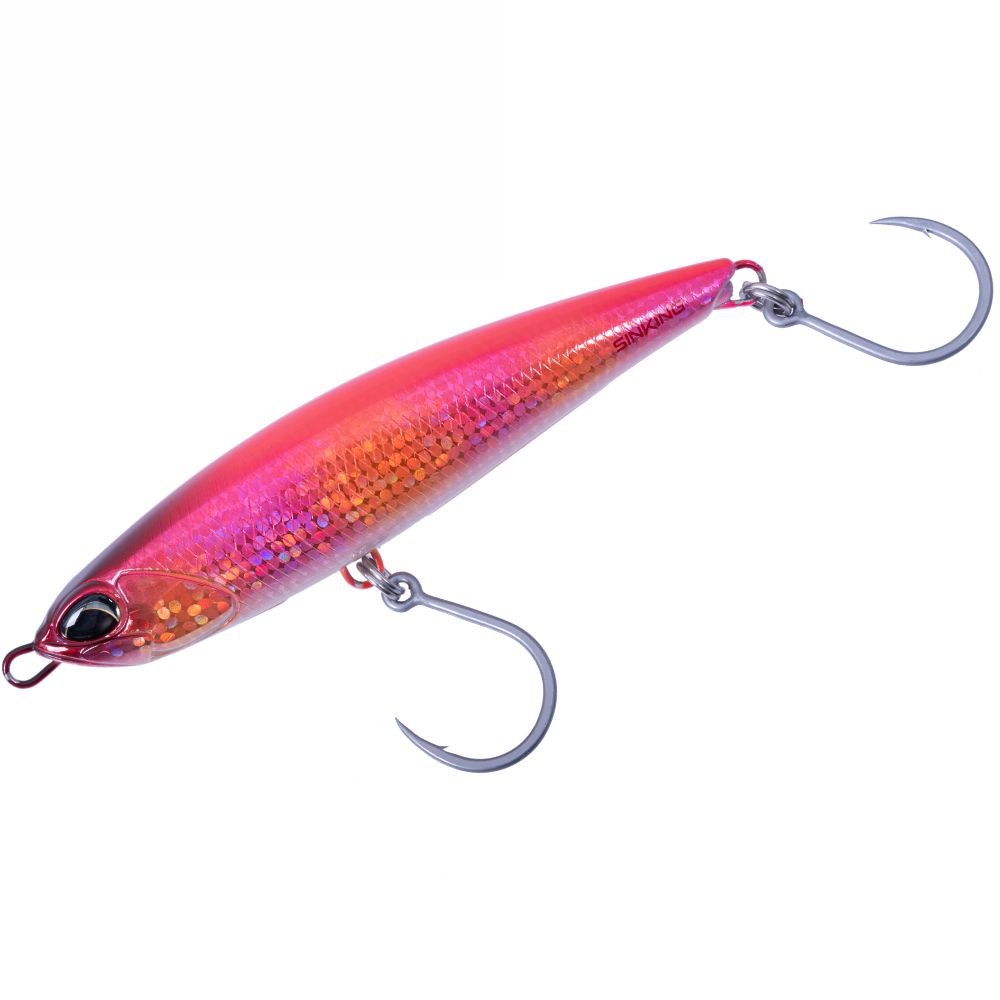 DUO Saltwater Fishing Sinking Stickbait Lure Rough Trail AOMASA 148S W/Hook Coral Red AQA0406 - Image 5