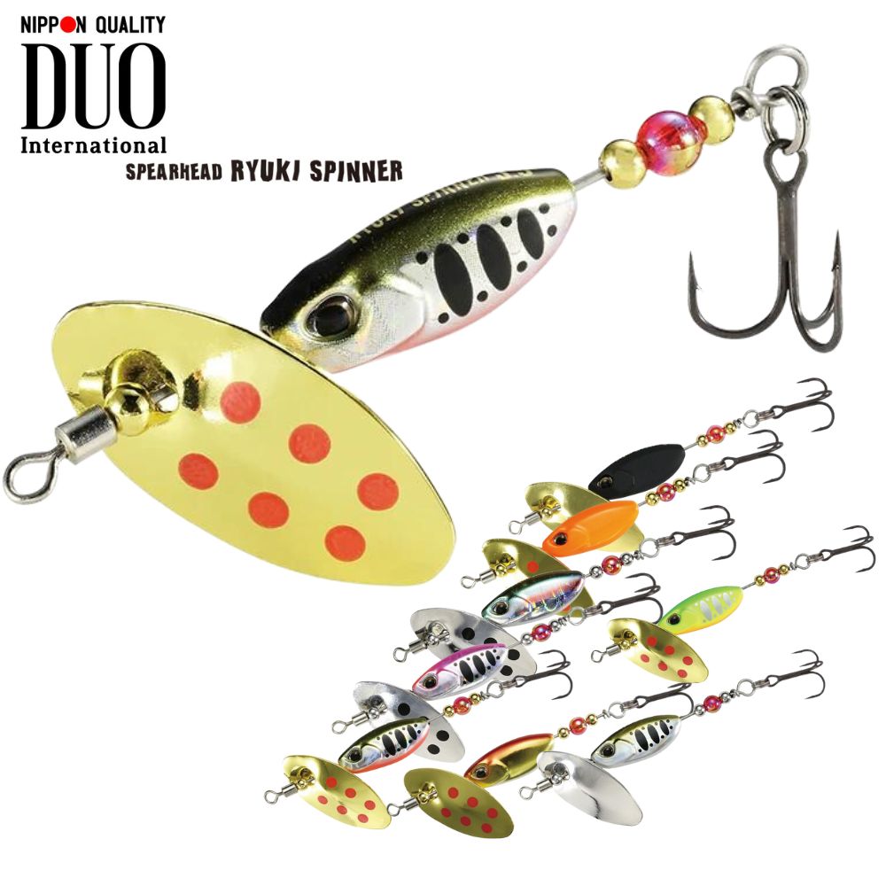 DUO Trout Fishing Spinnerbait Lure Spearhead Ryuki SPINNER 5g