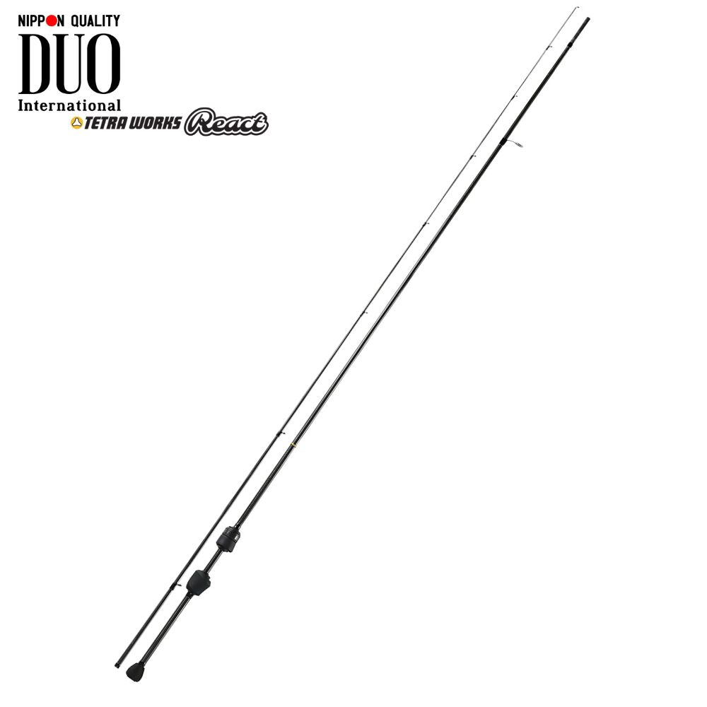 DUO Ultra Light Fishing Spinning Rod TETRA WORKS REACT TWRT-65