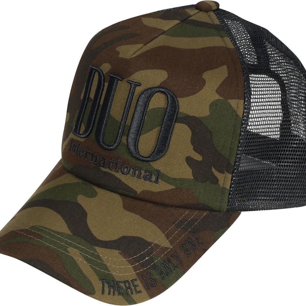 DUO Fishing Headwear TRUCKER CAP Camouflage