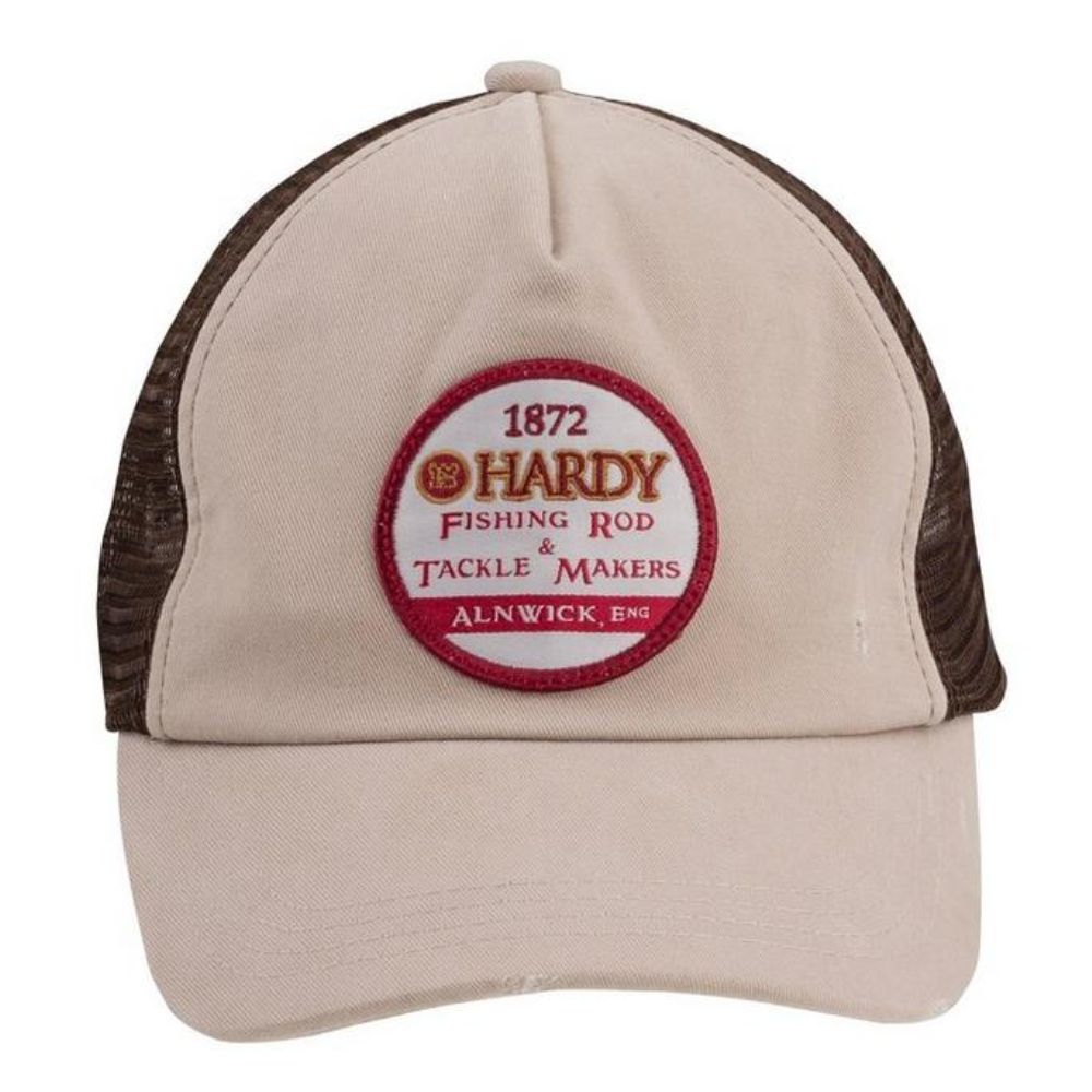 HARDY Fishing Headwear Trucker Hat Khaki/Brown - Image 2