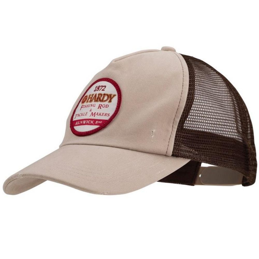 HARDY Fishing Headwear Trucker Hat Khaki/Brown