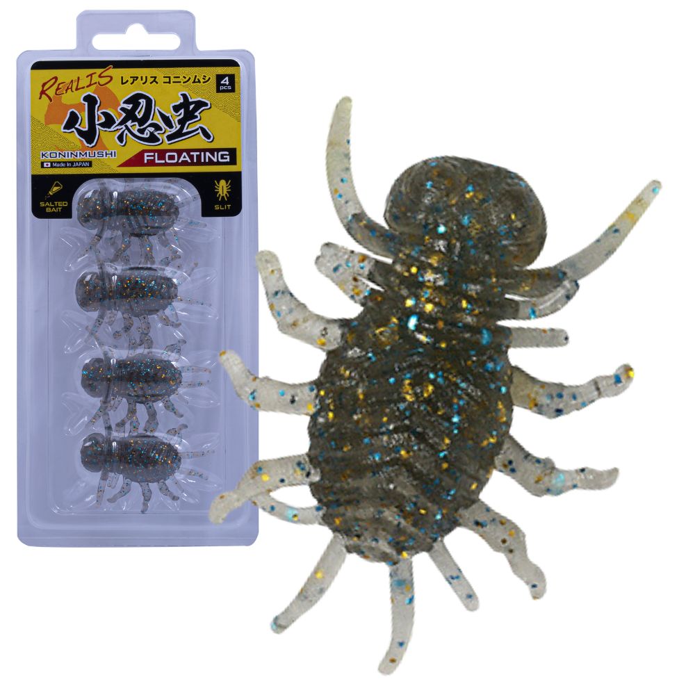 DUO Bass Fishing Floating Soft Bug Lure Realis KONINMUSHI 32mm/4pcs - Image 5