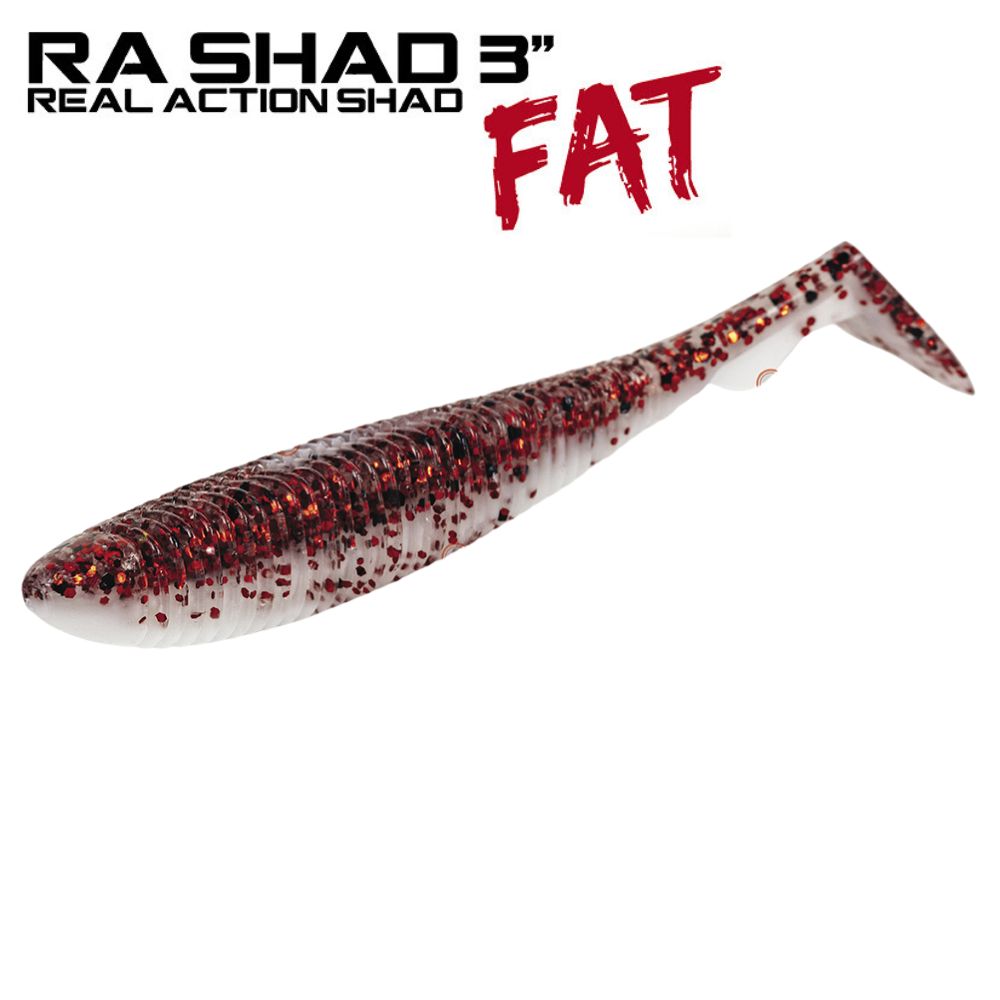 MOLIX Scented Soft Bait Lure RA SHAD 3“ FAT