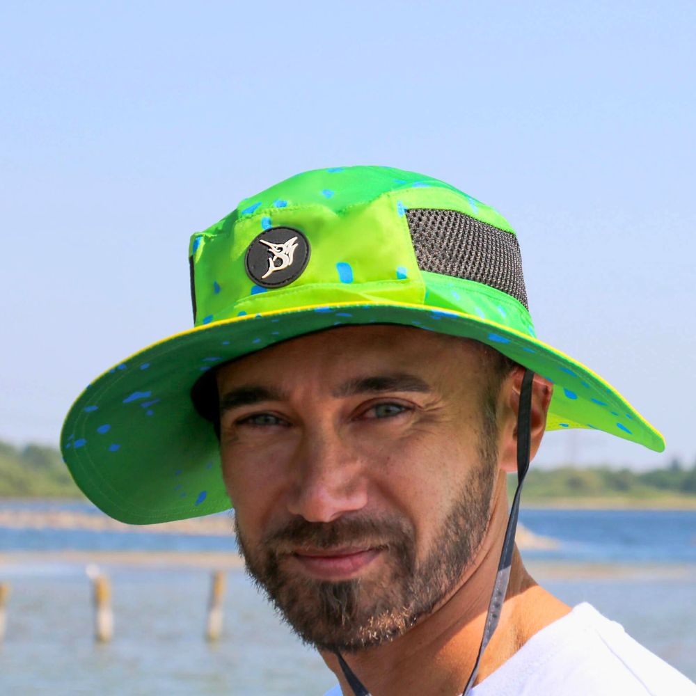 BOB MARLIN Gear Water Resistant-Sun Protection UPF 50+ Fishing BUCKET HAT Bob Mahi - Image 4
