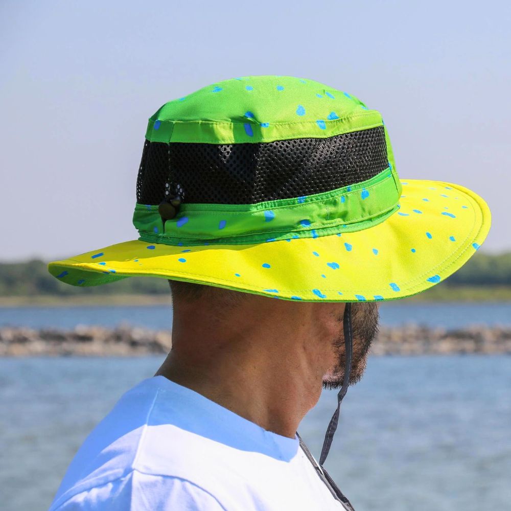 BOB MARLIN Gear Water Resistant-Sun Protection UPF 50+ Fishing BUCKET HAT Bob Mahi - Image 5