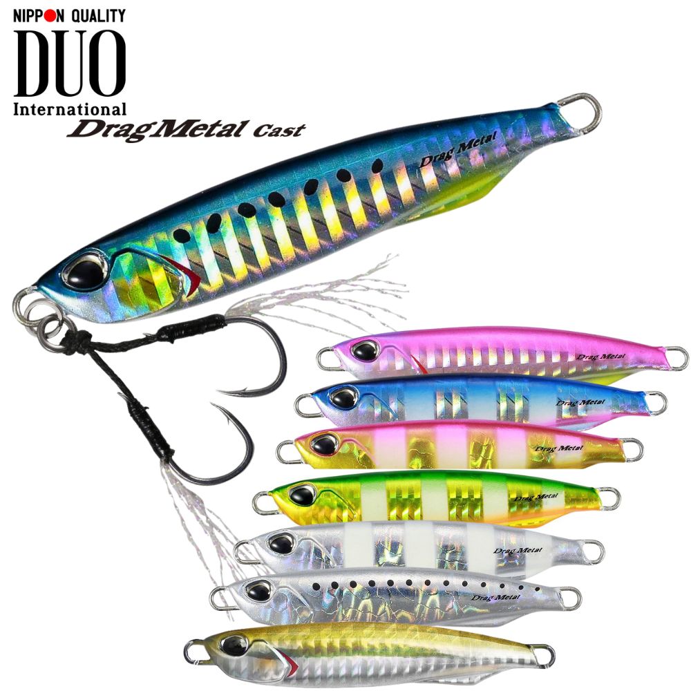 DUO International Casting Jig Lure DRAG METAL CAST Slim 80g