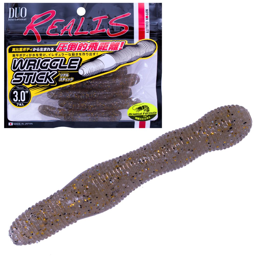 DUO Realis Bass Fishing Scented Soft Bait Worm Lure WRIGGLE STICK 3.0 - Image 13