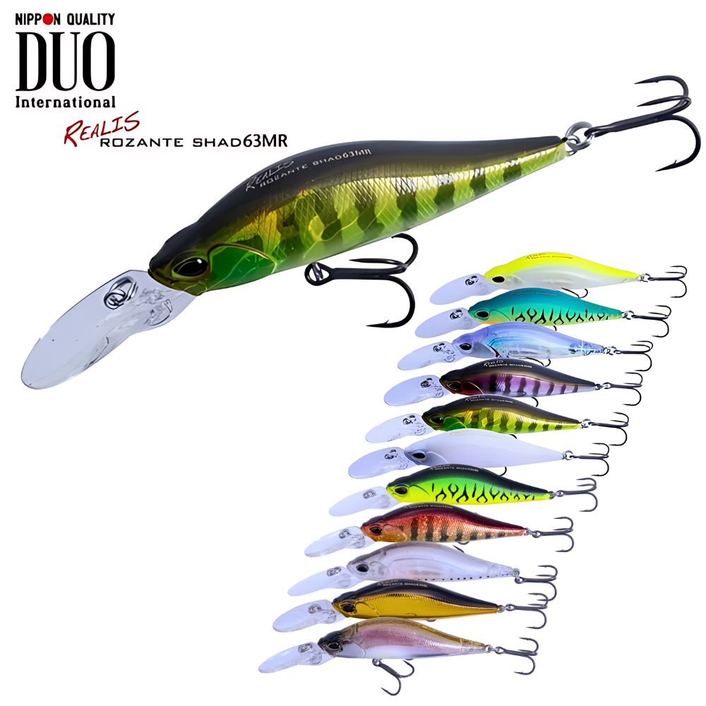DUO International Finesse Sinking Jerkbait Lure Realis ROZANTE SHAD 63MR