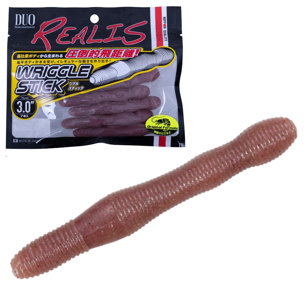 DUO Realis Bass Fishing Scented Soft Bait Worm Lure WRIGGLE STICK 3.0 - Image 3