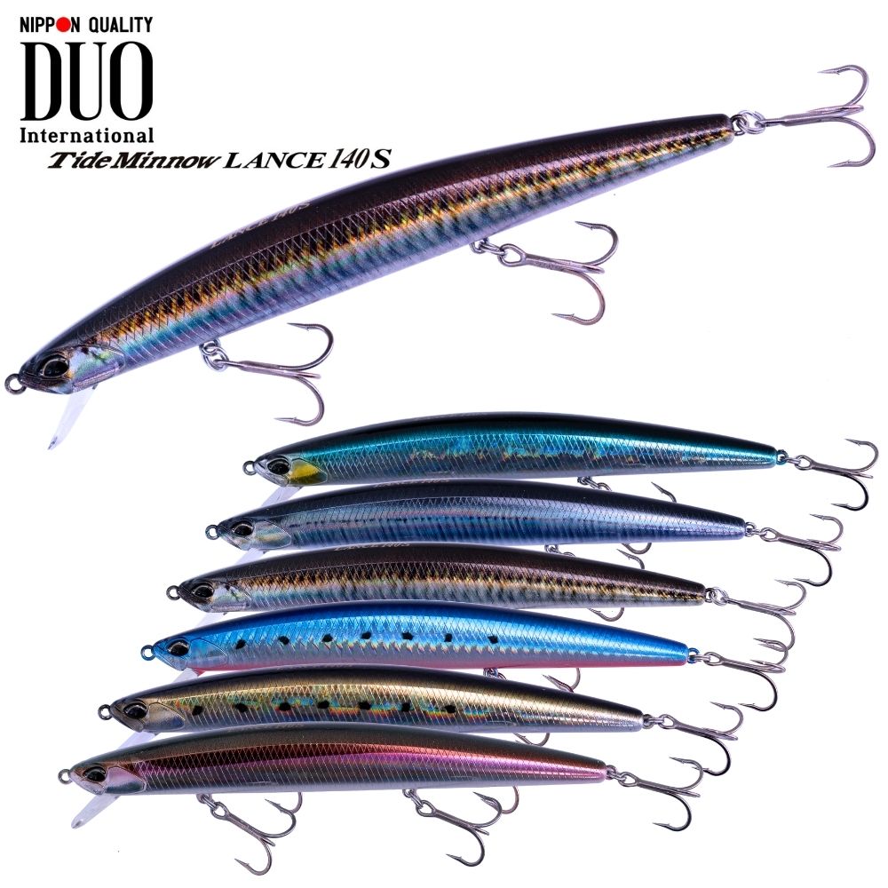 DUO Ultimate Jerkbait Sinking Lure TIDE MINNOW LANCE 140S