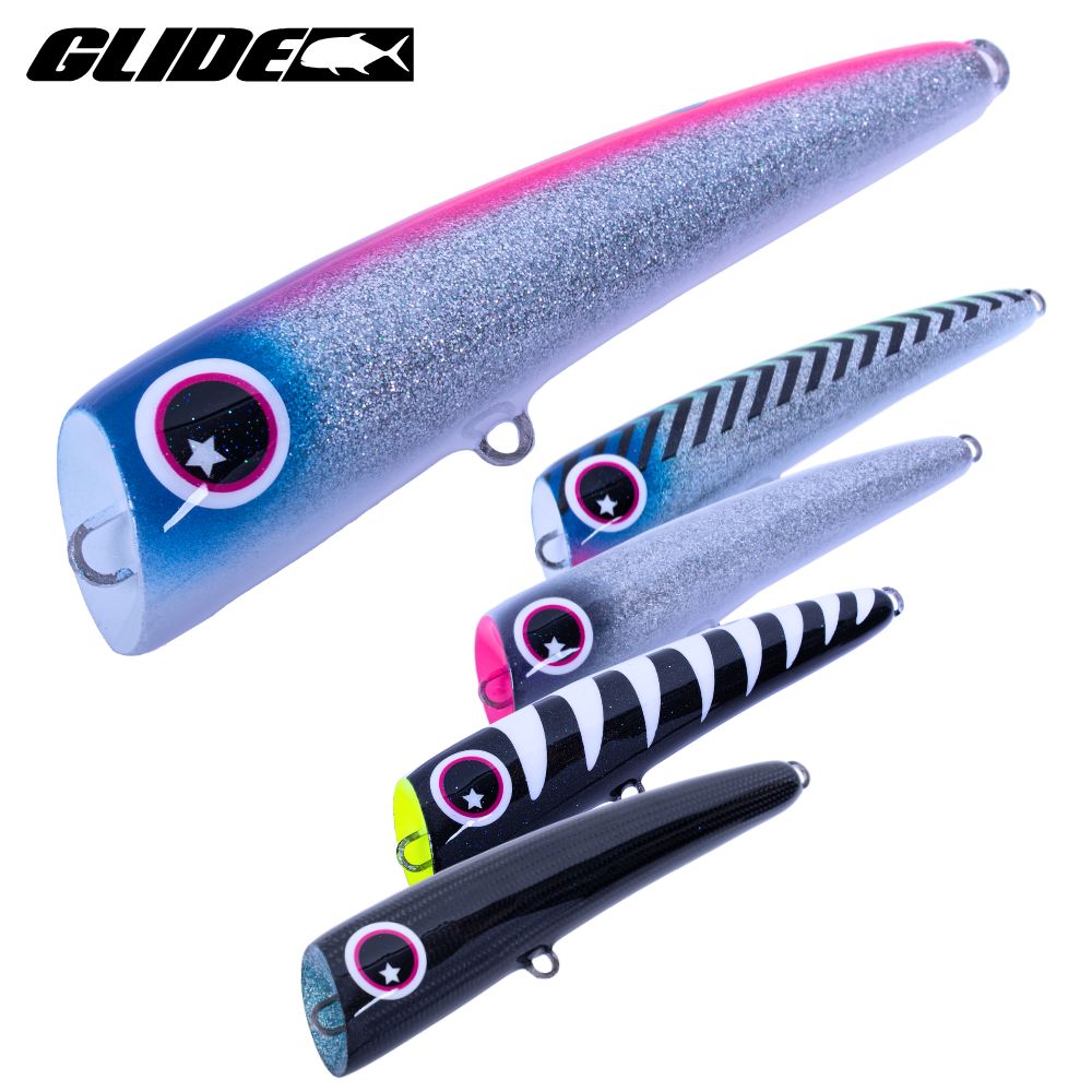 GLIDE TACKLE Offshore Casting Pencil Popper Lure STICKPOP STP22 22cm/150g