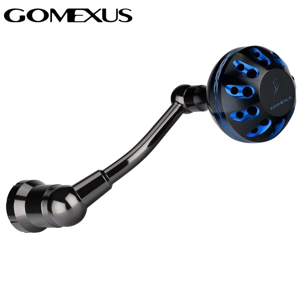 GOMEXUS Spinning Reel Custom Accessorie Daiwa Saltist 4500-5000 PLUG & PLAY  HANDLE BLK/BL