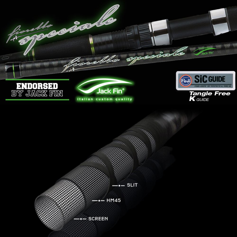 Molix Fioretton Speciale Tuna Spinning Rod Fioretto JACK FIN STICKBAIT 7'6/120g MFS-JF-76S - Image 9