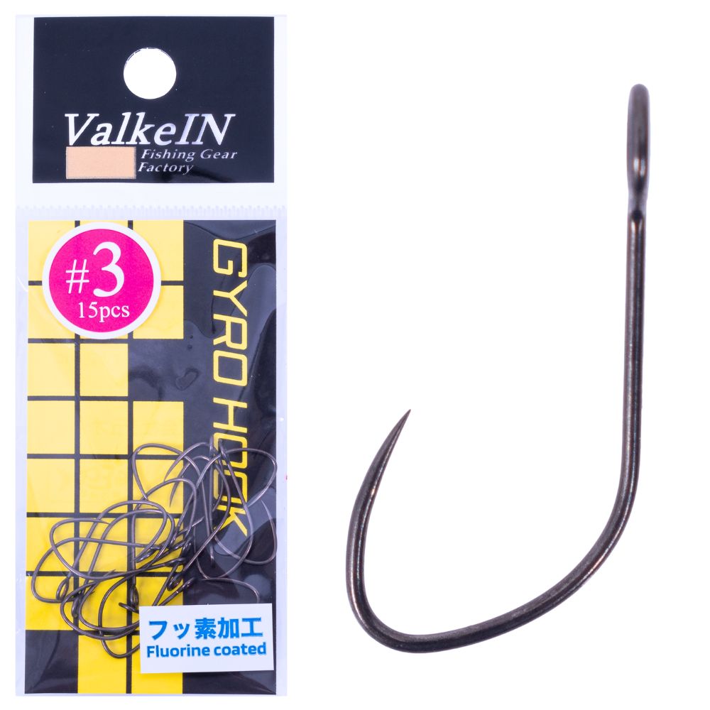 ValkeIN Trout Fishing Barbless Fluorine GYRO HOOK - Image 3