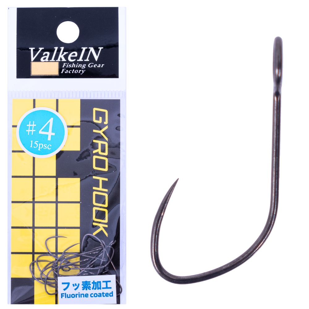 ValkeIN Trout Fishing Barbless Fluorine GYRO HOOK - Image 4