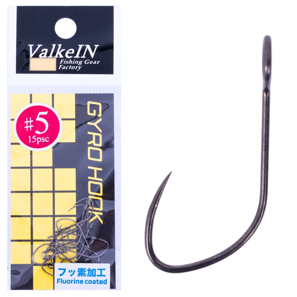 ValkeIN Trout Fishing Barbless Fluorine GYRO HOOK - Image 5