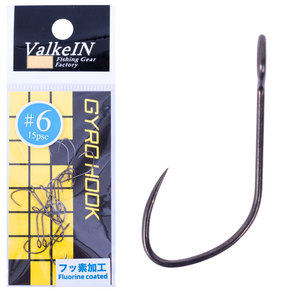 ValkeIN Trout Fishing Barbless Fluorine GYRO HOOK - Image 6
