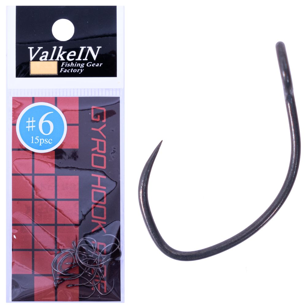ValkeIN Trout Fishing Barbless Fluorine GYRO HOOK RIDE - Image 3