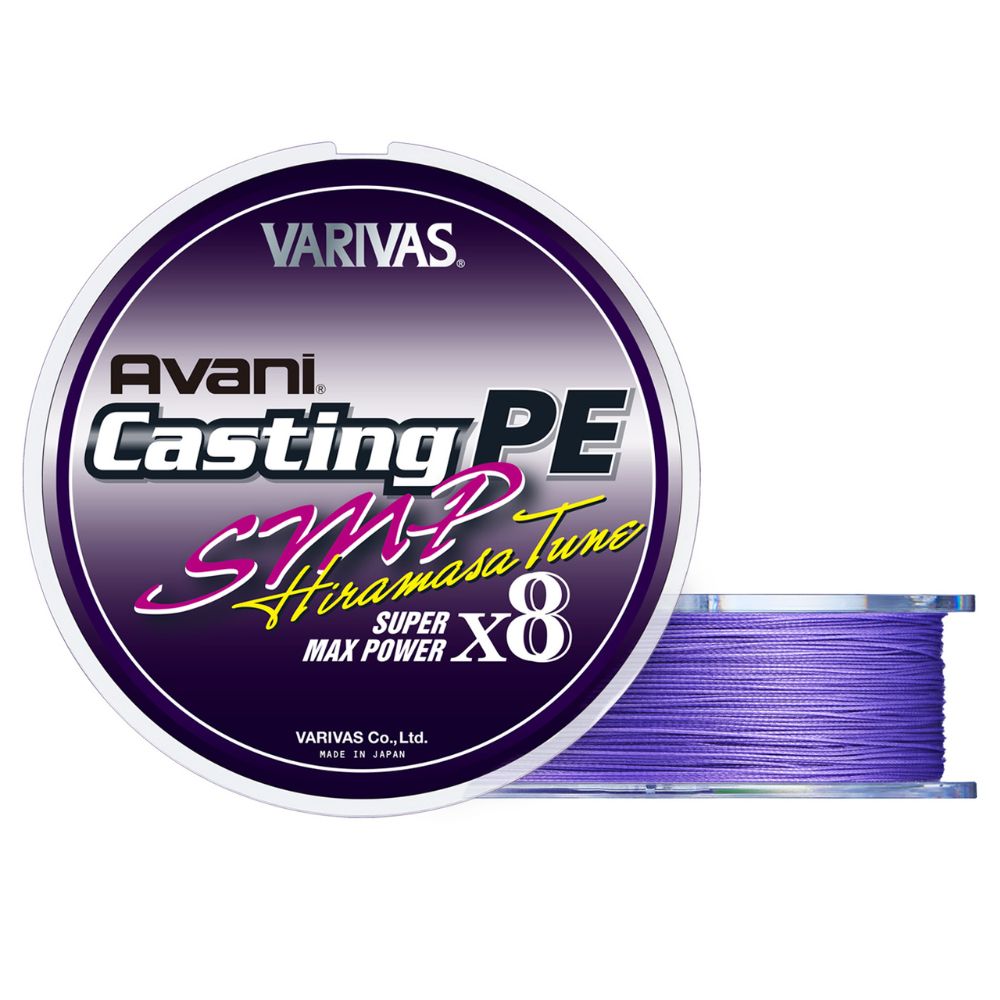 VARIVAS Super Max Power Braid Line Avani Casting SMP HIRAMASA TUNE X8 300m