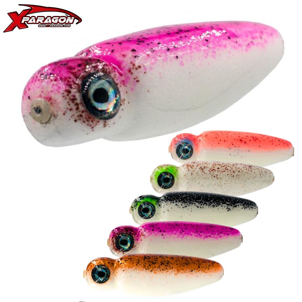 X-PARAGON Rubber Jigging Lure SQUID GAME SLIDER 130g