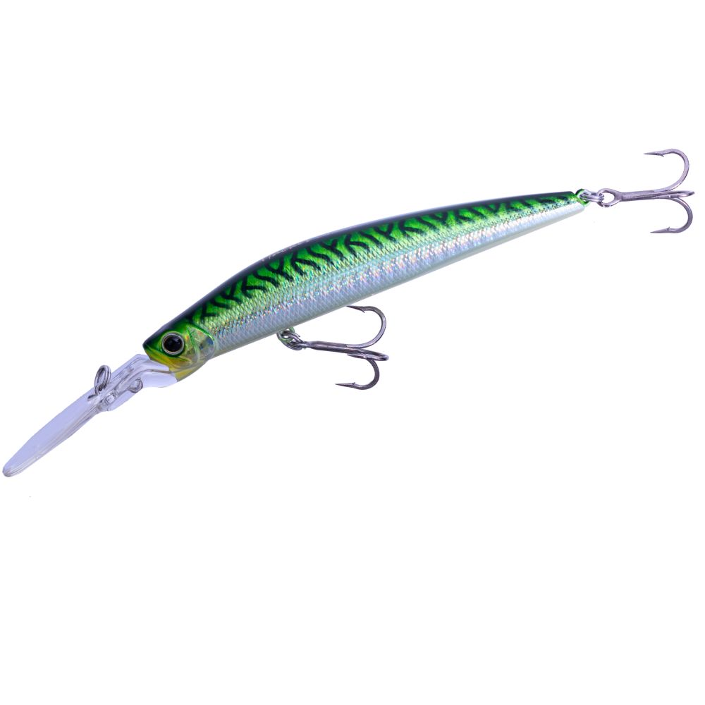 DUO Deep Diving Minnow Lure HACKER SLAVER CRANKING MINNOW 105SP SW - Image 4