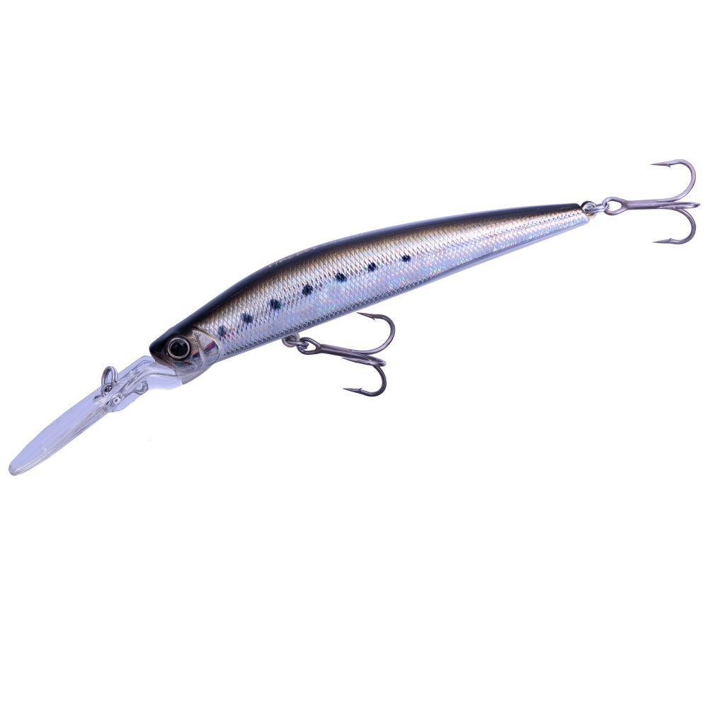 DUO Deep Diving Minnow Lure HACKER SLAVER CRANKING MINNOW 105SP SW - Image 6