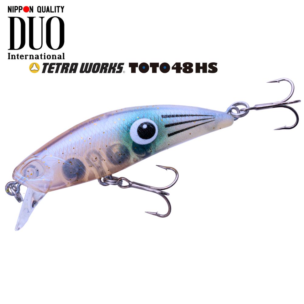 DUO Ultra Light Fishing Jerkbait Lure TETRA WORKS TOTO 48HS