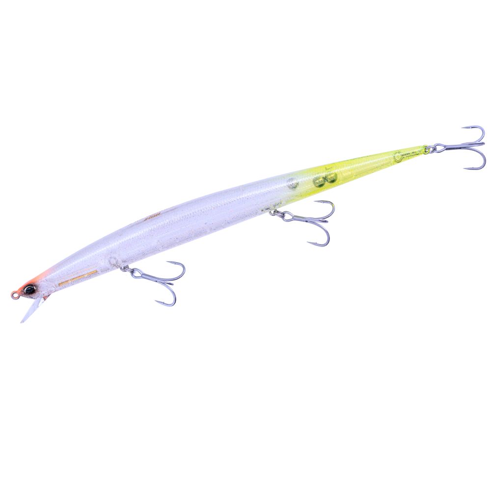 DUO Ultimate Long Minnow Floating Lure TIDE MINNOW SLIM 200 CEA0674 Clear Chart Mirage - Image 2