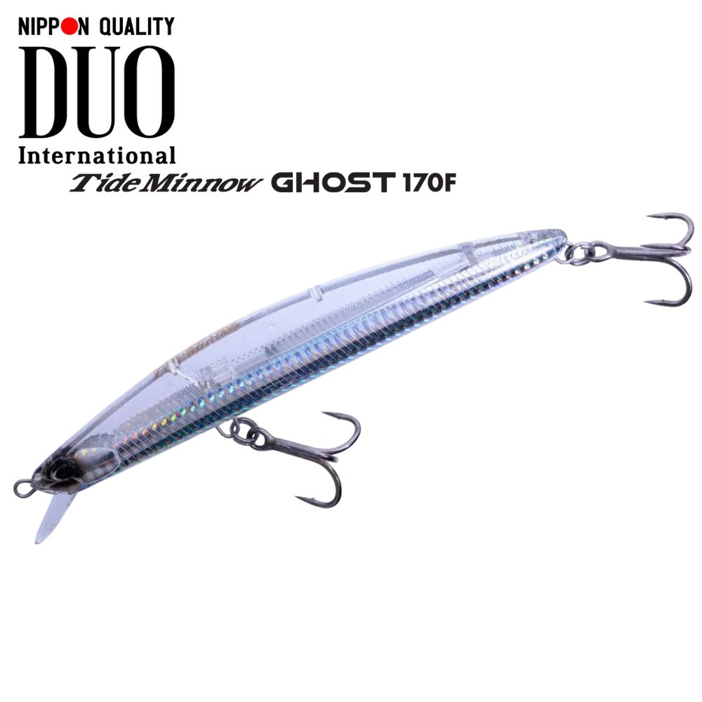 DUO Saltwater Floating Jerkbait Minnow Lure TIDE MINNOW GHOST 170F