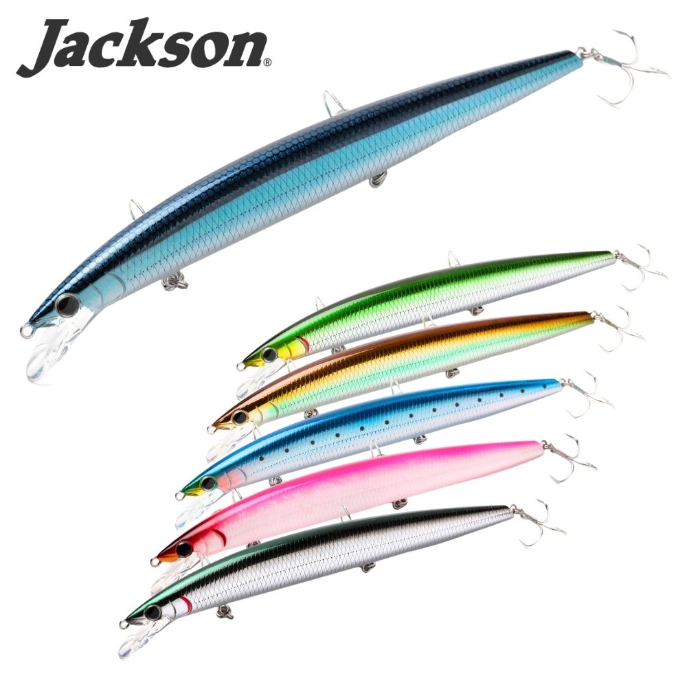 JACKSON Saltwater Fishing Long Casting Jerkbait Minnow Lure ATHLETE 17SSV