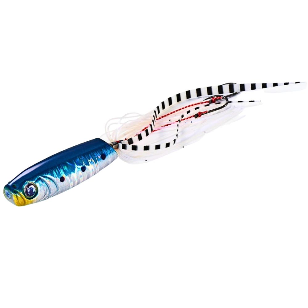JACKSON Saltwater Rubber Jigging Tyraba Lure MACCHERONI 120g - Image 4
