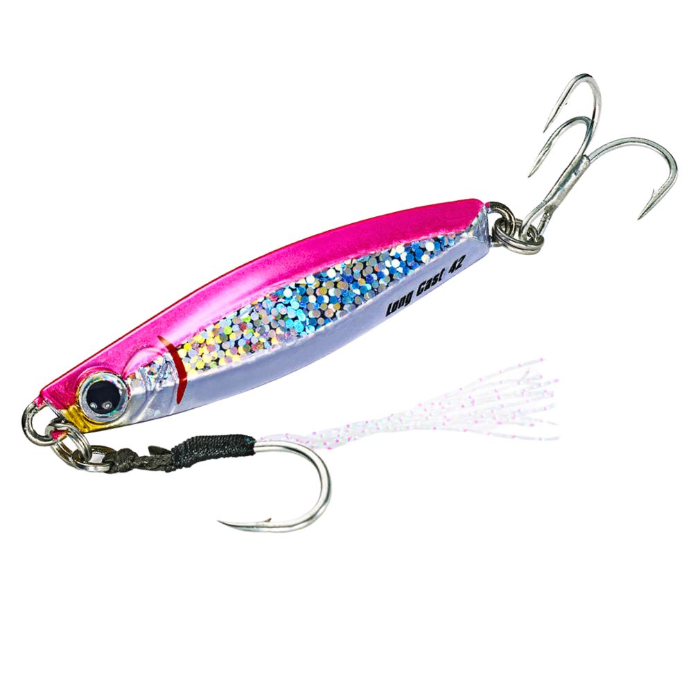 JACKSON Saltwater Fishing Casting Jig Lure METAL EFFECT LONG CAST 42G - Image 2