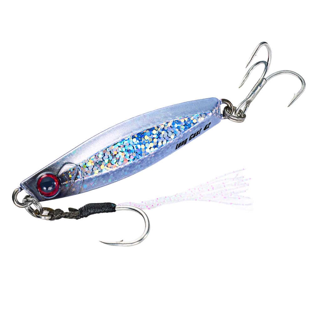 JACKSON Saltwater Fishing Casting Jig Lure METAL EFFECT LONG CAST 42G - Image 4