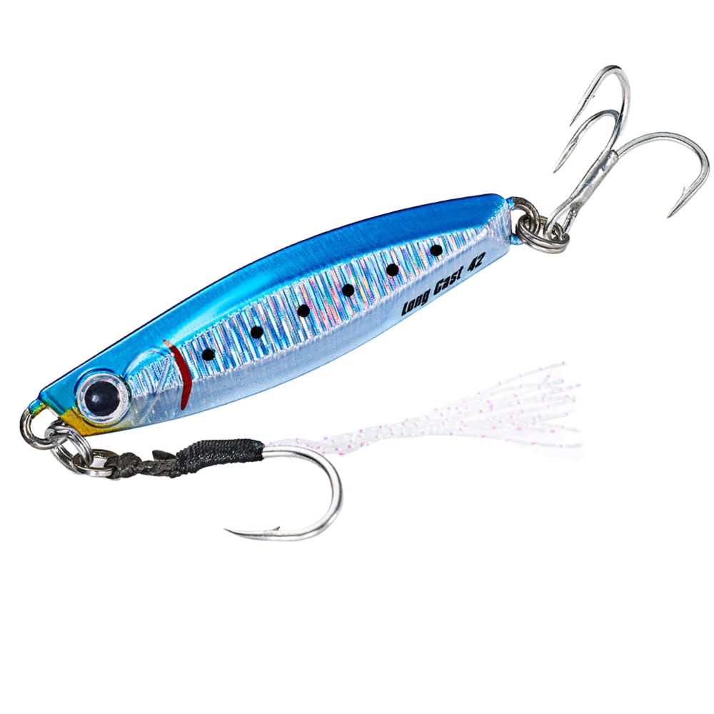 JACKSON Saltwater Fishing Casting Jig Lure METAL EFFECT LONG CAST 42G - Image 8