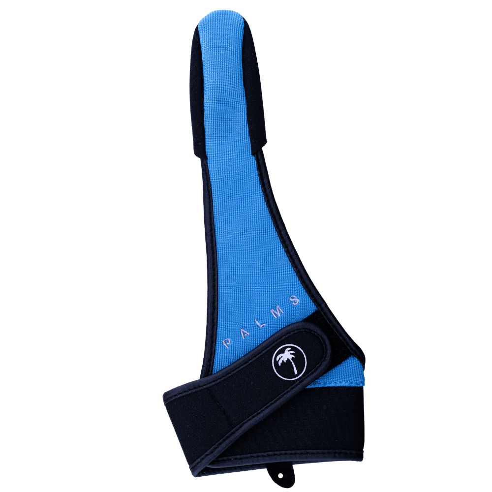 PALMS Fishing Glove Finger PROTECTOR Light Blue