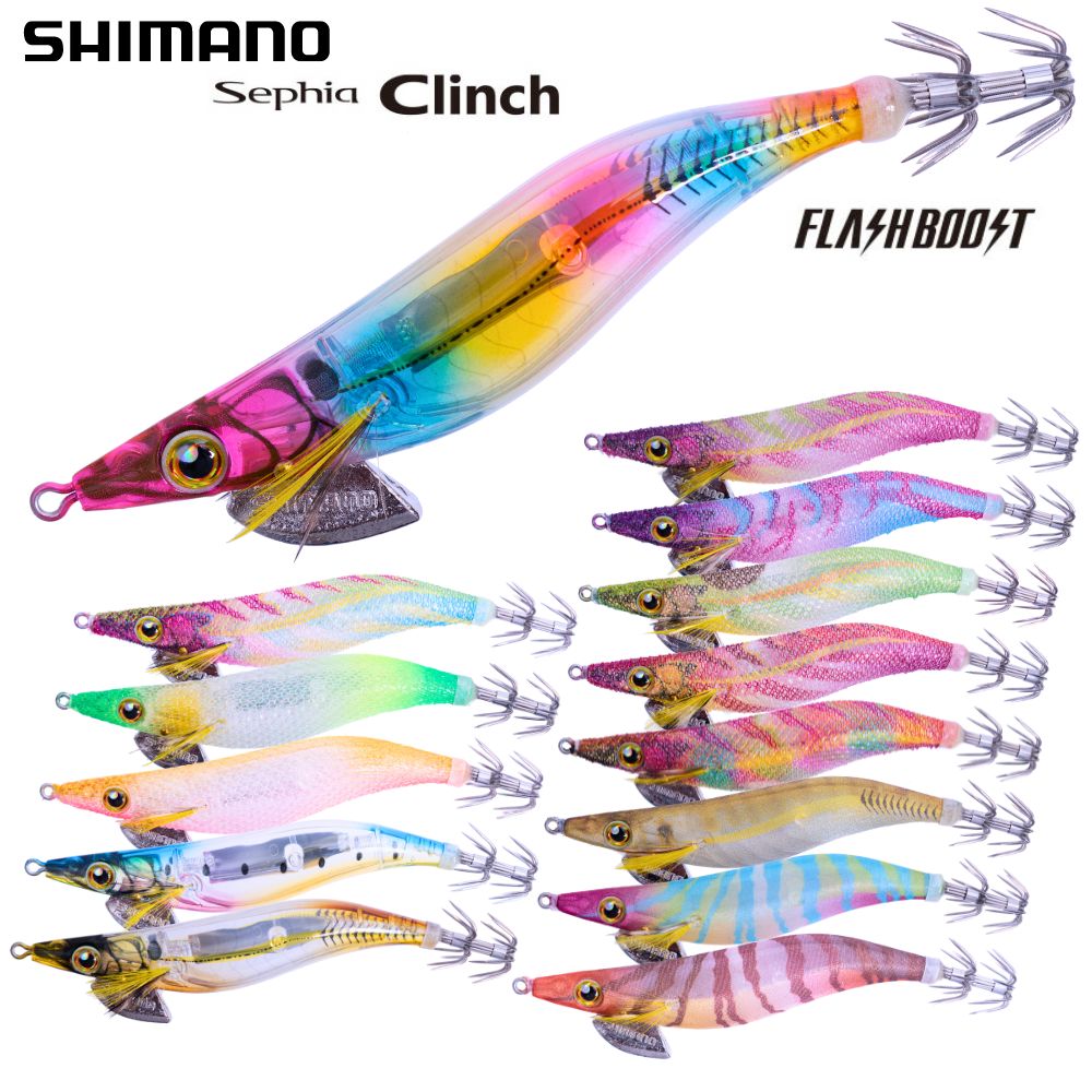 SHIMANO Squid Fishing EGI Jig Lure SEPHIA CLINCH FLASH BOOST 2.5 FB