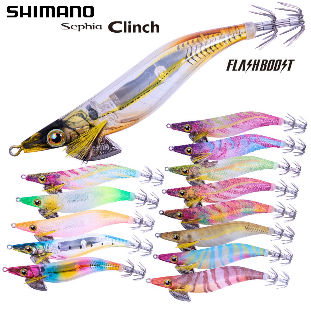 SHIMANO Squid Fishing EGI Jig Lure SEPHIA CLINCH FLASH BOOST 3.0 FB
