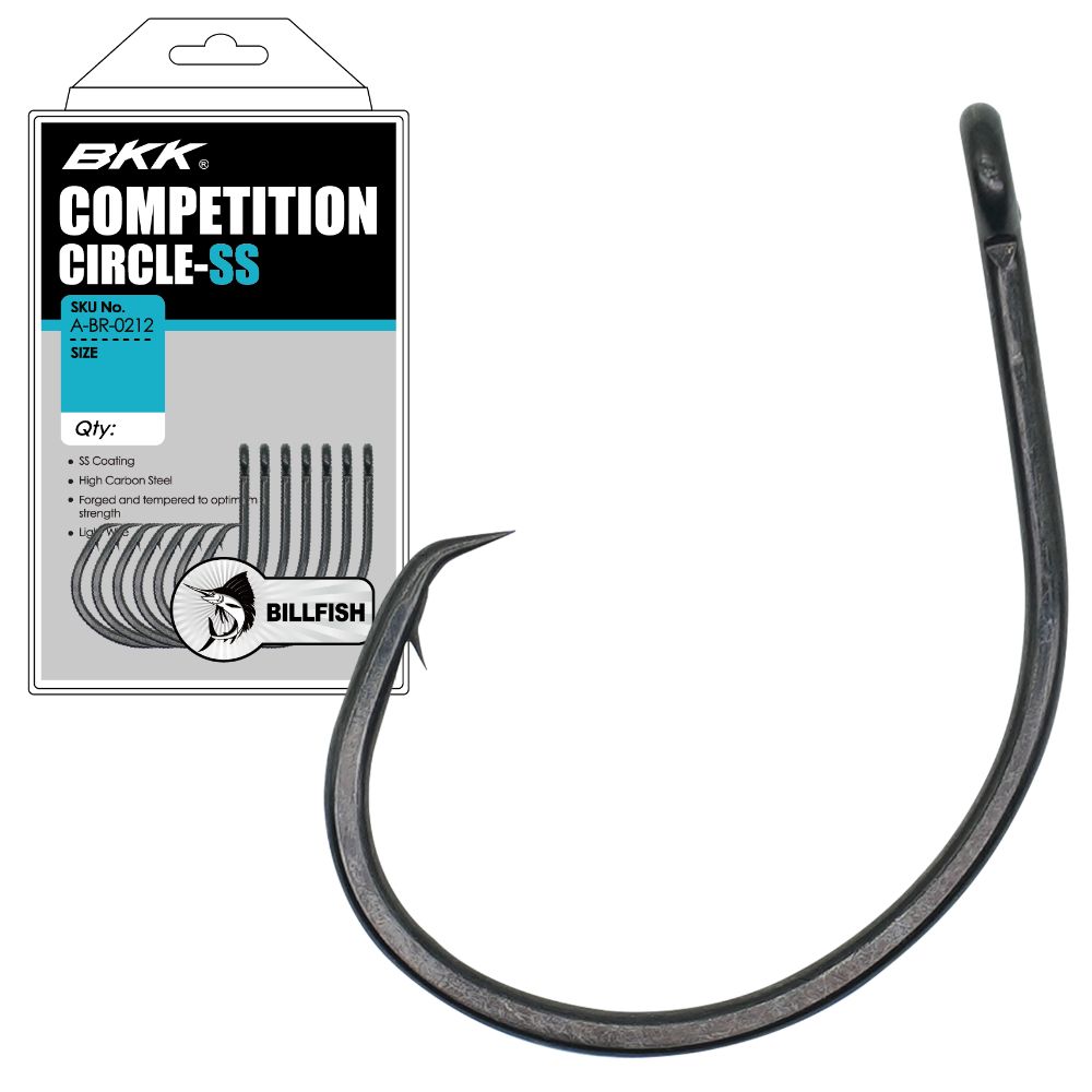 BKK Ultimate Light Wire Tournament Bait Fishing Hook COMPETITION CIRCLE-SS