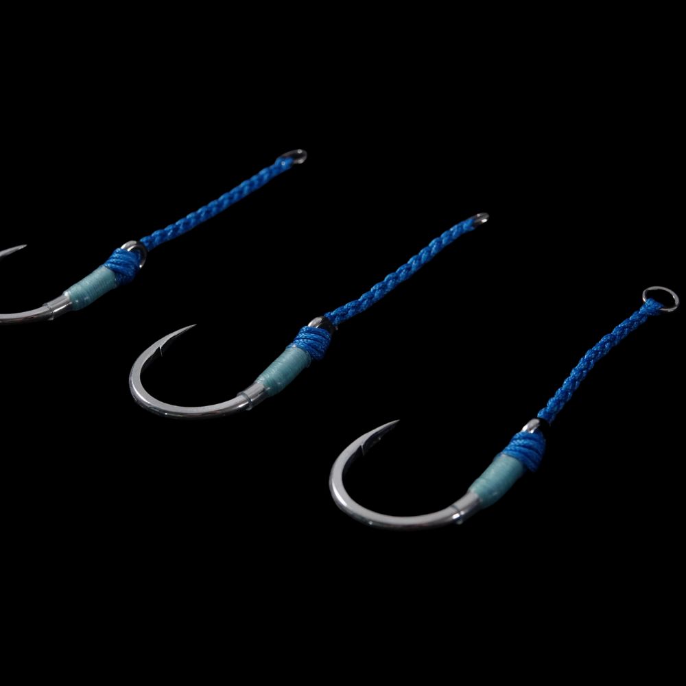 BKK Pre-Tied Heavy Duty Single Assist Jigging Hooks SF-DEEP Long - Image 7