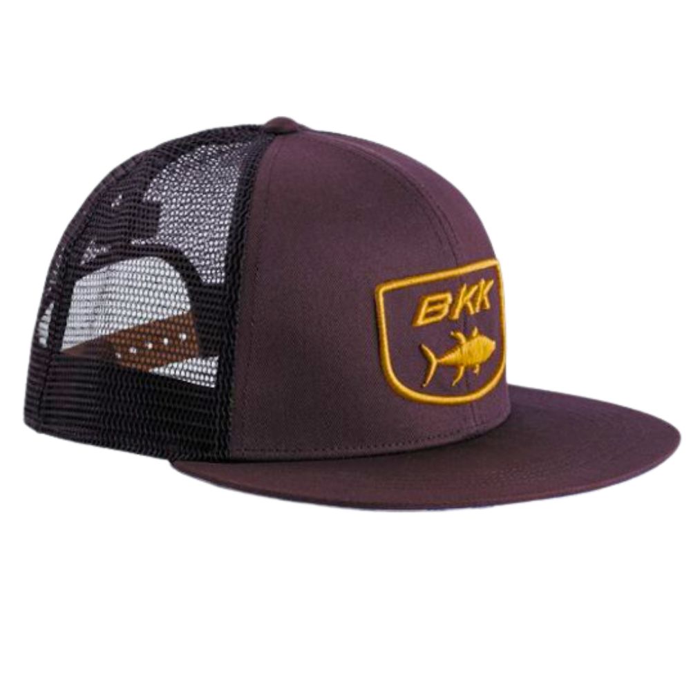 BKK Fishing Headwear TUNA Snapback Hat Brown