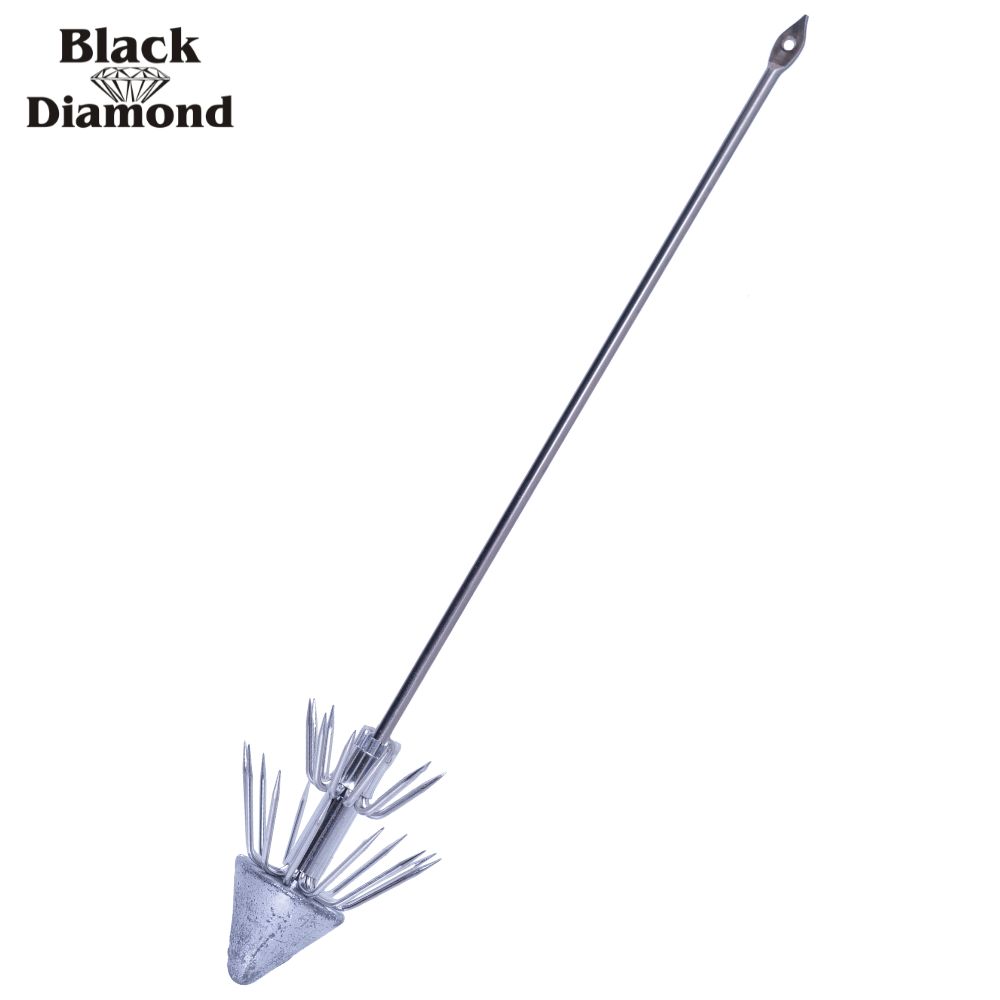 BLACK DIAMOND Squid Fishing Double Crown Bait Rig NAIL Heavy 100g/24cm