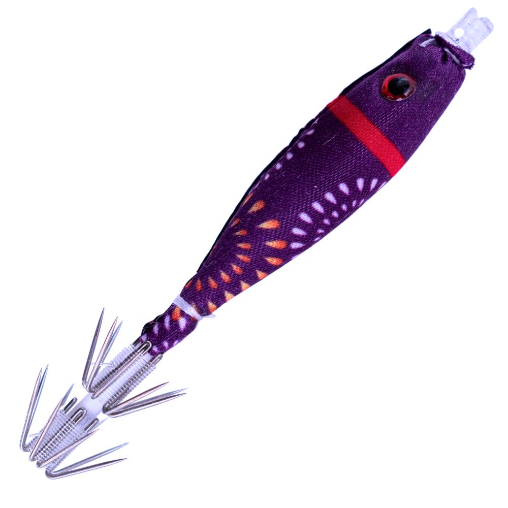 BLACK DIAMOND Squid Fishing Tataki Cloth Wrapped Soft Lure HOTTO 75mm #L112 - Image 2