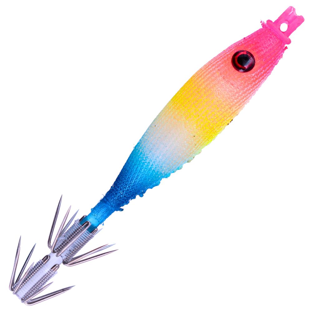 BLACK DIAMOND Squid Fishing Tataki Cloth Wrapped Soft Lure HOTTO 75mm #D4 - Image 2